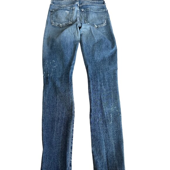 Citizens of Humanity Women's Sz 26 Rocket High Rise Skinny Distressed Jeans - Picture 2 of 11